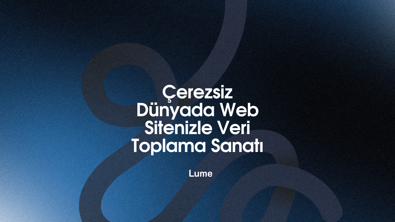 Çerezsiz Dünyada Web Sitenizle Veri Toplama Sanatı - Lume Blog